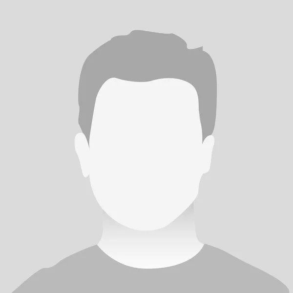 Placeholder graphic indicating a man